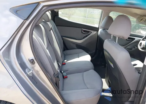 2013 Hyundai Elantra Gls from USA, damaged, VIN 5NPDH4AE7DH263204